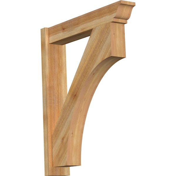 Ekena Millwork Westlake Traditional Rough Sawn Outlooker, Western Red Cedar, 6"W x 30"D x 36"H OUT06X30X36WTL01RWR - main